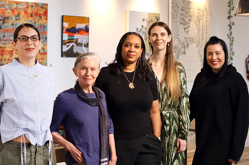 From left: Daisy Carlene, Deborah Blum, Nathalie Gordon, Stella Lightheart, and Katie Brightside